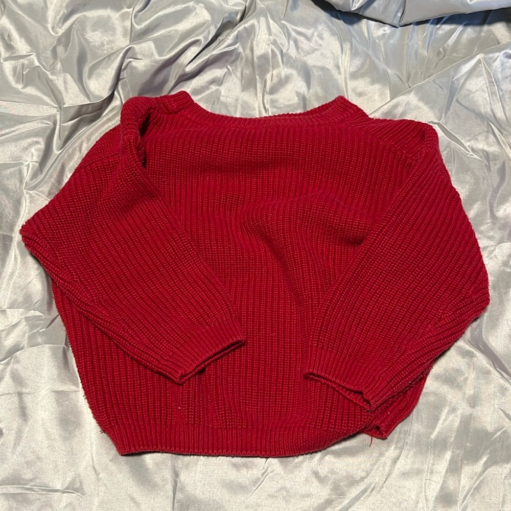 Toddler chunky sweater (oversized)